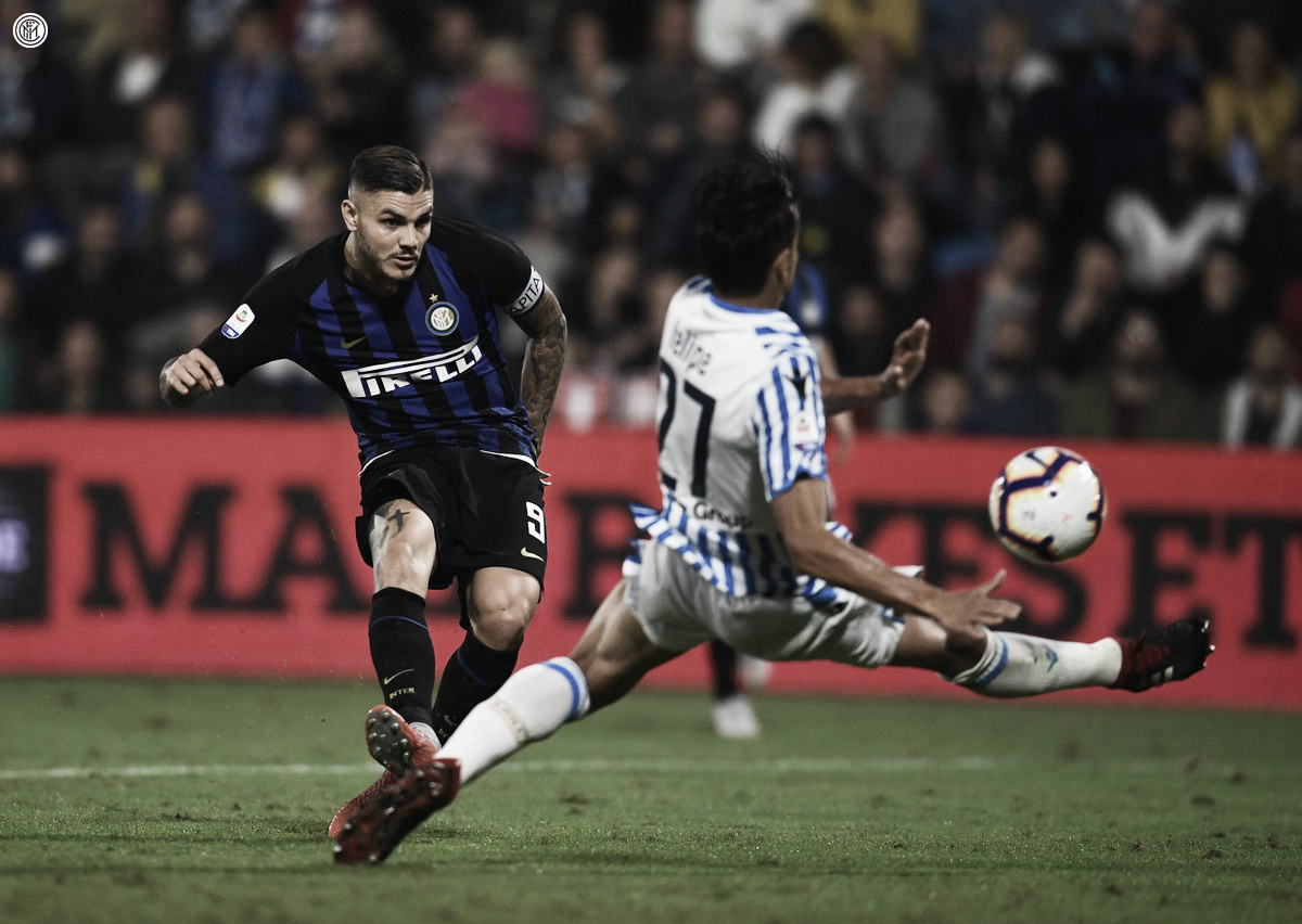 Icardi marca duas vezes e garante vitória da Internazionale sobre SPAL Icardi marca duas vezes e garante vitória da Internazionale sobre SPAL