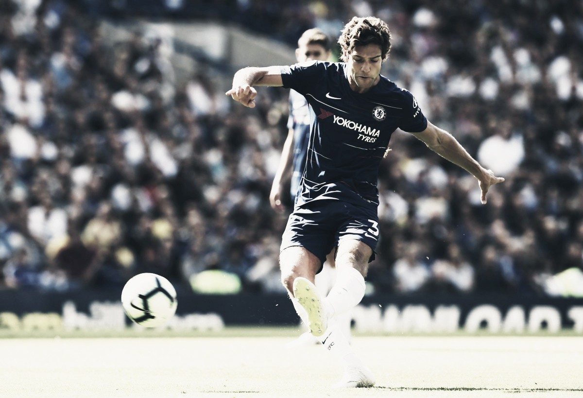 Marcos Alonso quer Chelsea sonhando alto após boa sequência: “Temos qualidade para ir longe” Marcos Alonso quer Chelsea sonhando alto após boa sequência: “Temos qualidade para ir longe”