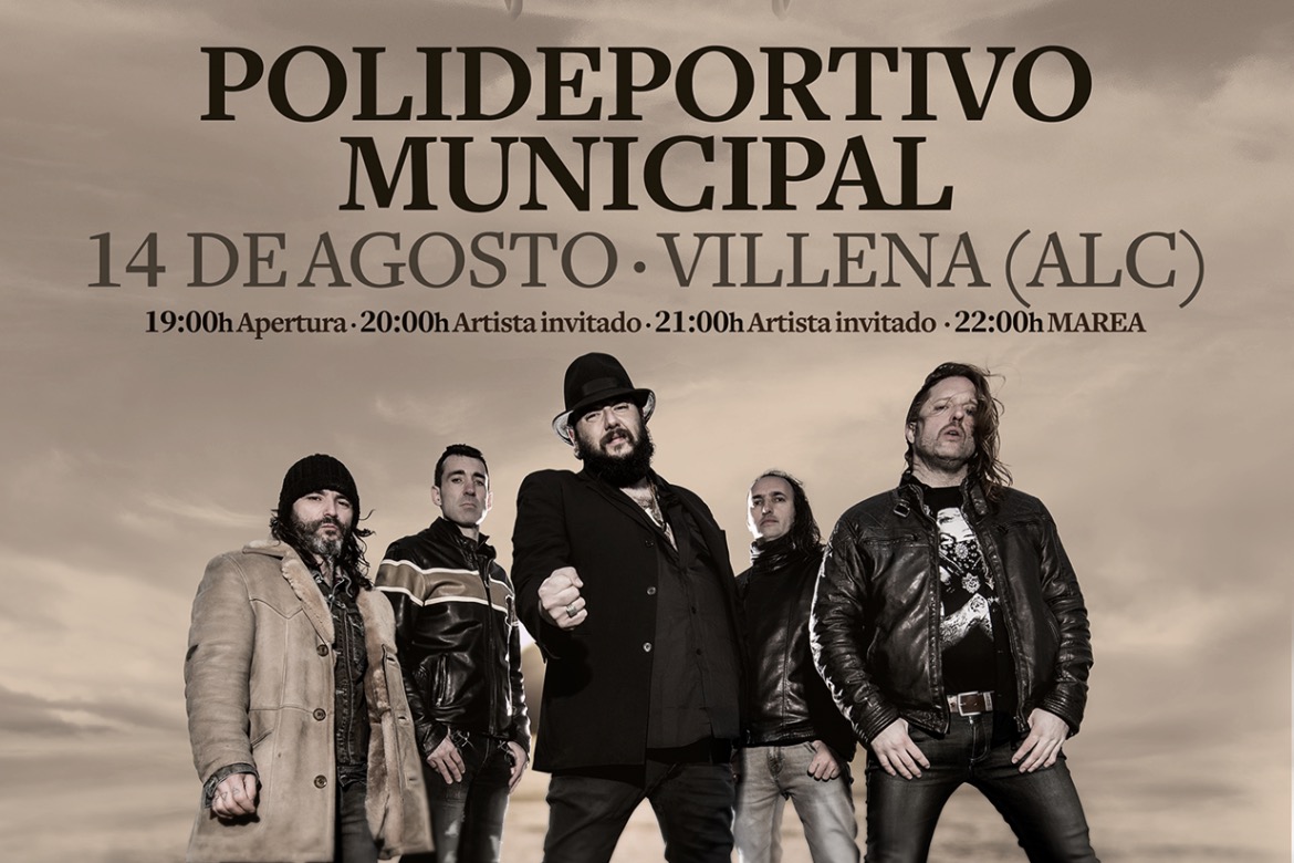 La emblemática banda Marea llegará a Villena el 14 de agosto