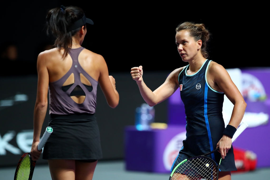 WTA Finals: Hsieh and Strycova defeats Krejcikova and ...