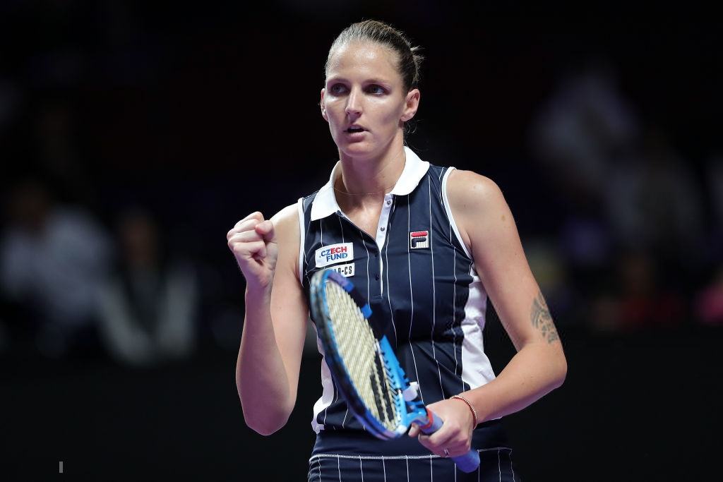 WTA Finals: Pliskova clinches first Shenzhen win with Andreescu retirement