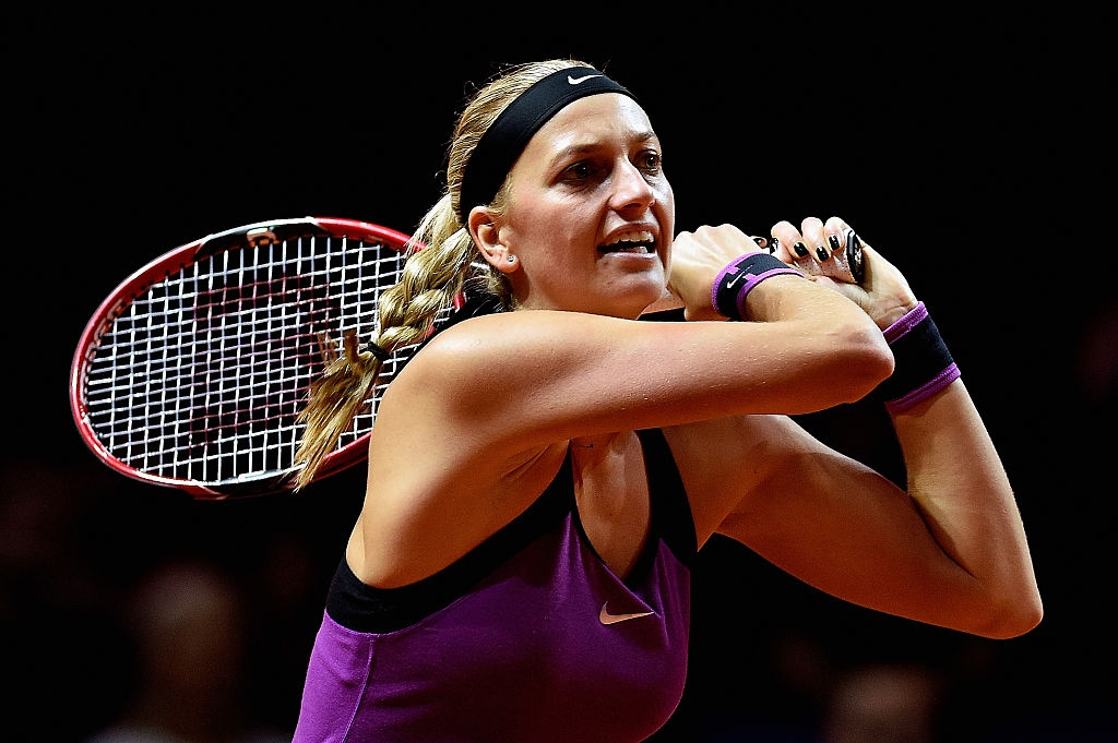 WTA Madrid: Petra Kvitova begins title defence with routine win