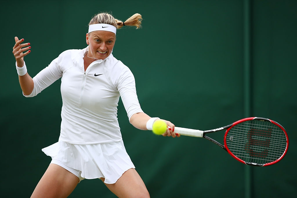 Wimbledon: Petra Kvitova scurries into second round after straight-set demolition of Sorana Cirstea