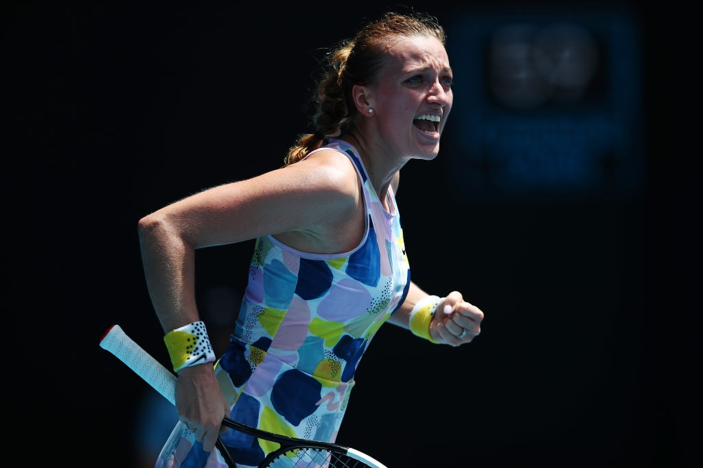 2020 Australian Open: Brilliant Kvitova survives three-setter against Sakkari