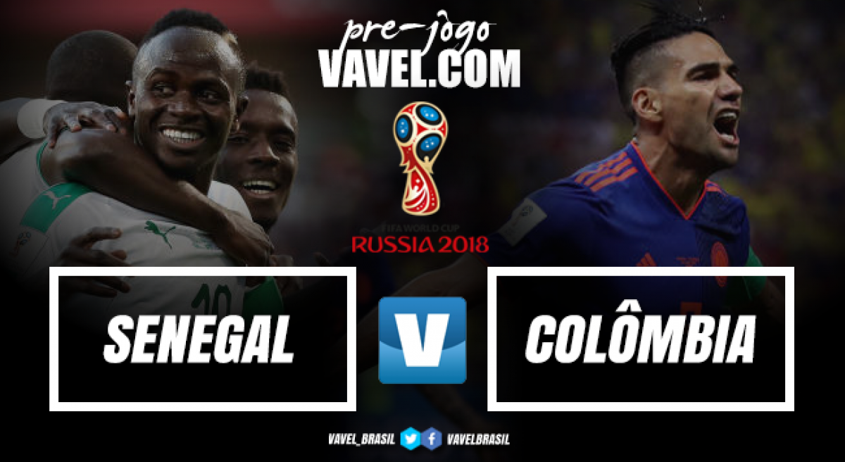 Alguém vai dançar: Senegal e Colômbia fazem duelo decisivo por classificação à próxima fase
