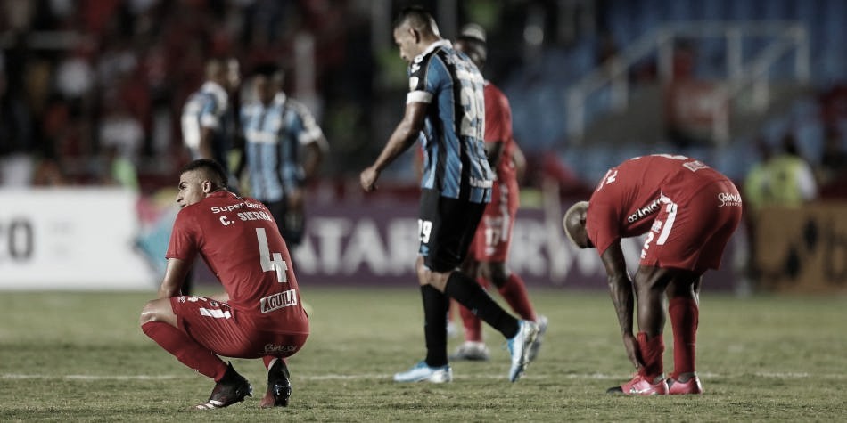 América cayó ante Gremio en el inicio de la Copa Libertadores