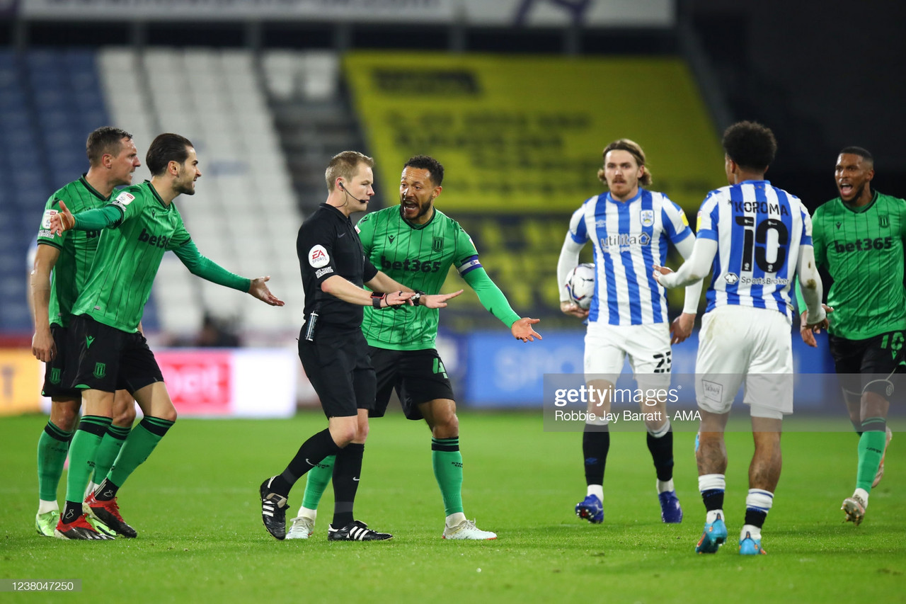 Huddersfield Town 1-1 Stoke City: Potters feel hard done-by at The John Smith’s Stadium