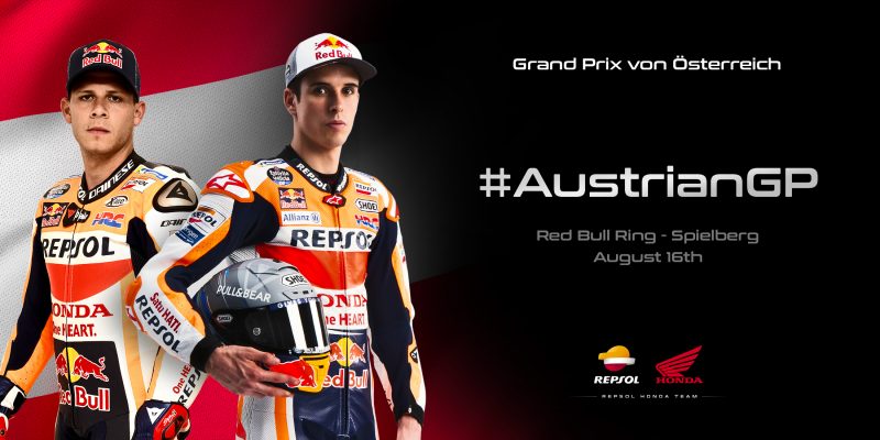 Previa Repsol Honda GP Austria I : los pilotos, dispuestos a darlo todo