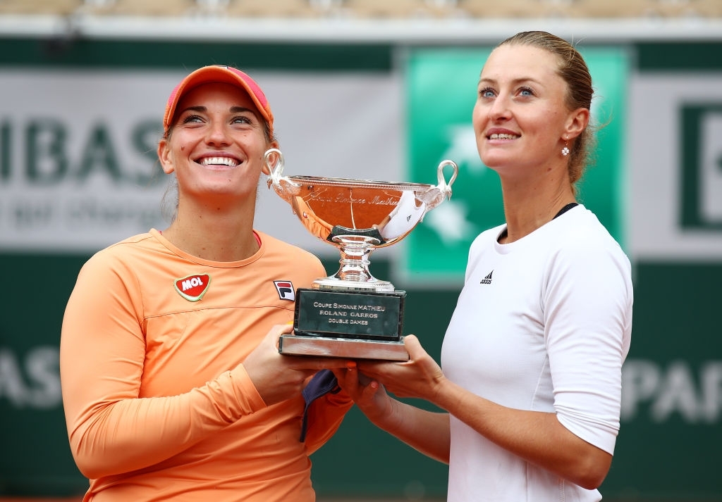 French Open: Babos/Mladenovic complete title defence with win over Guarachi/Krawcyzk 