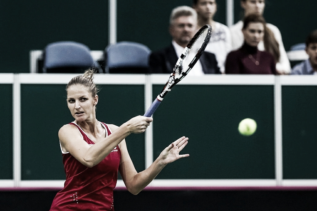 Fed Cup Semifinal Preview: Viktorija Golubic (Switzerland) - Karolina Pliskova (Czech Republic)