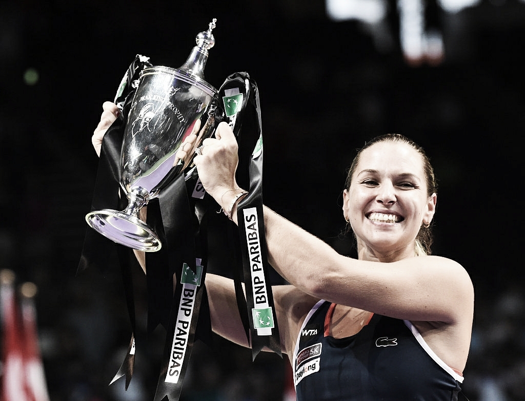WTA Weekly Ledger: Dominika Cibulkova caps off monumental season by winning WTA Finals on debut
