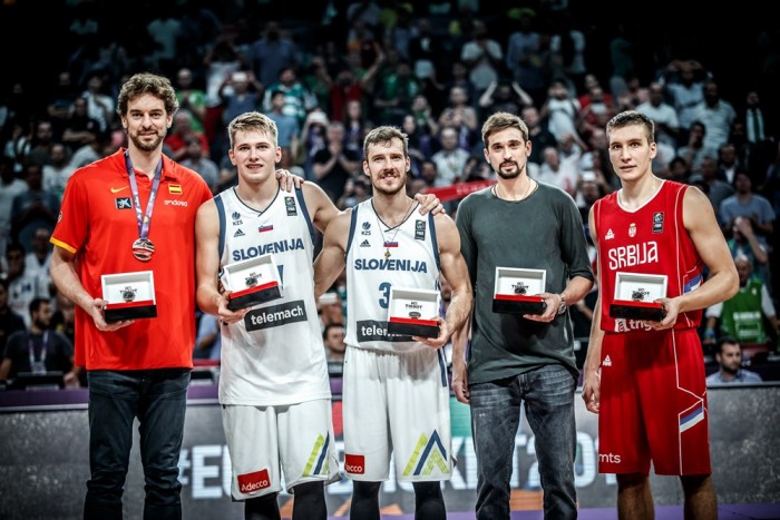 Eurobasket 2017- Ecco i magnifici cinque del quintetto ideale