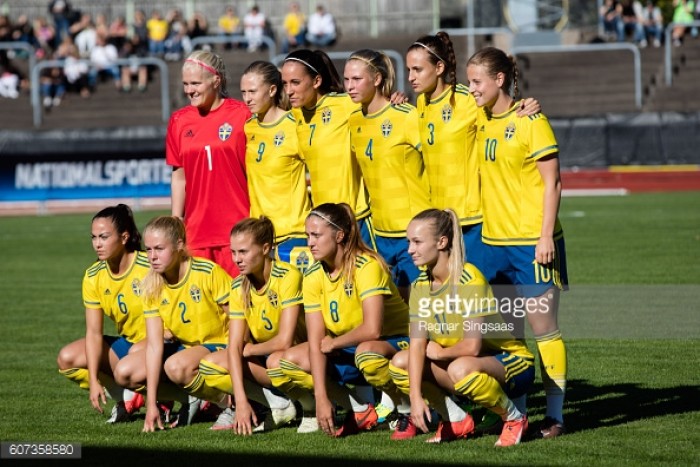 Calle Barrling and Anneli Andersén name Sweden squad for upcoming under-20 World Cup