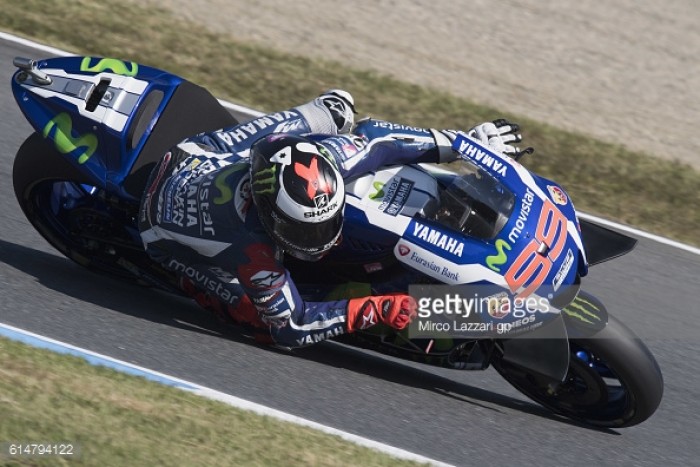 Front row start for Lorenzo after heroic efforts in Motegi