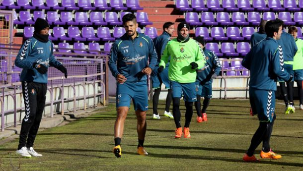 Tulio de Melo ya entrena con el Real Valladolid