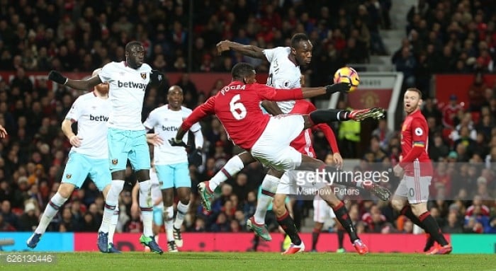 Score Manchester United 4-1 West Ham United in EFL Cup 2016