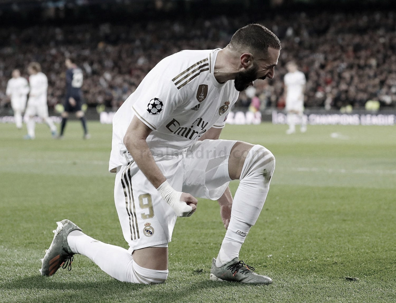 Benzema: "El equipo lo ha dado todo, eso es el Real Madrid"