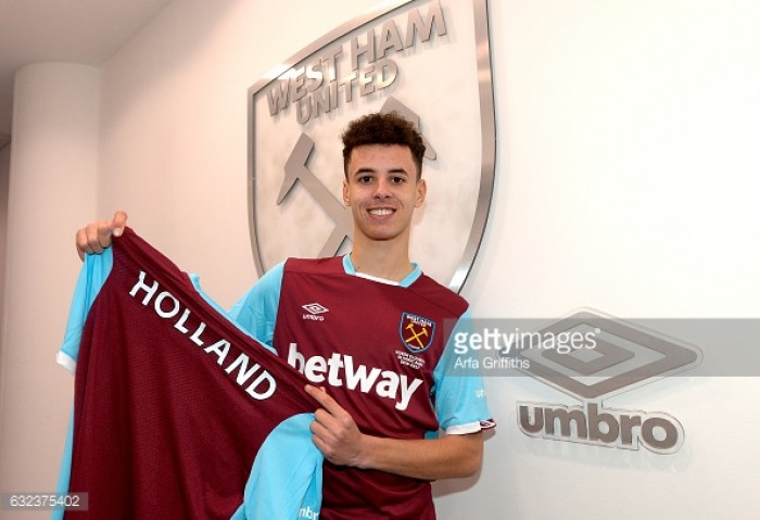 West Ham United sign Nathan Holland on a three-and-a-half-year deal ...