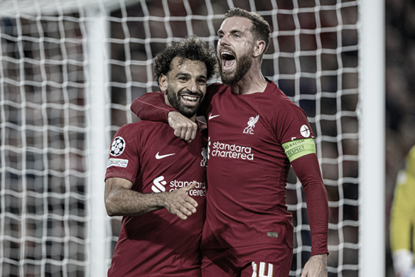 Liverpool FC - Mo Salah está sempre no lugar certo na hora