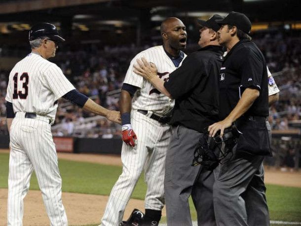 Torii Hunter Suspended For Two Games For Tirade.