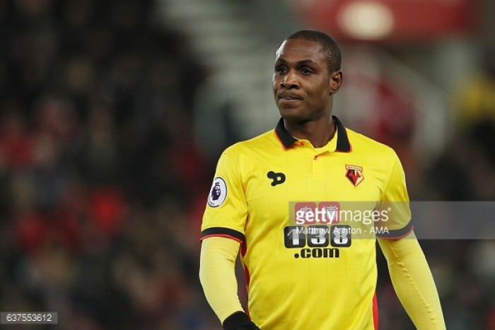Walter Mazzarri refuses to talk about Odion Ighalo's status