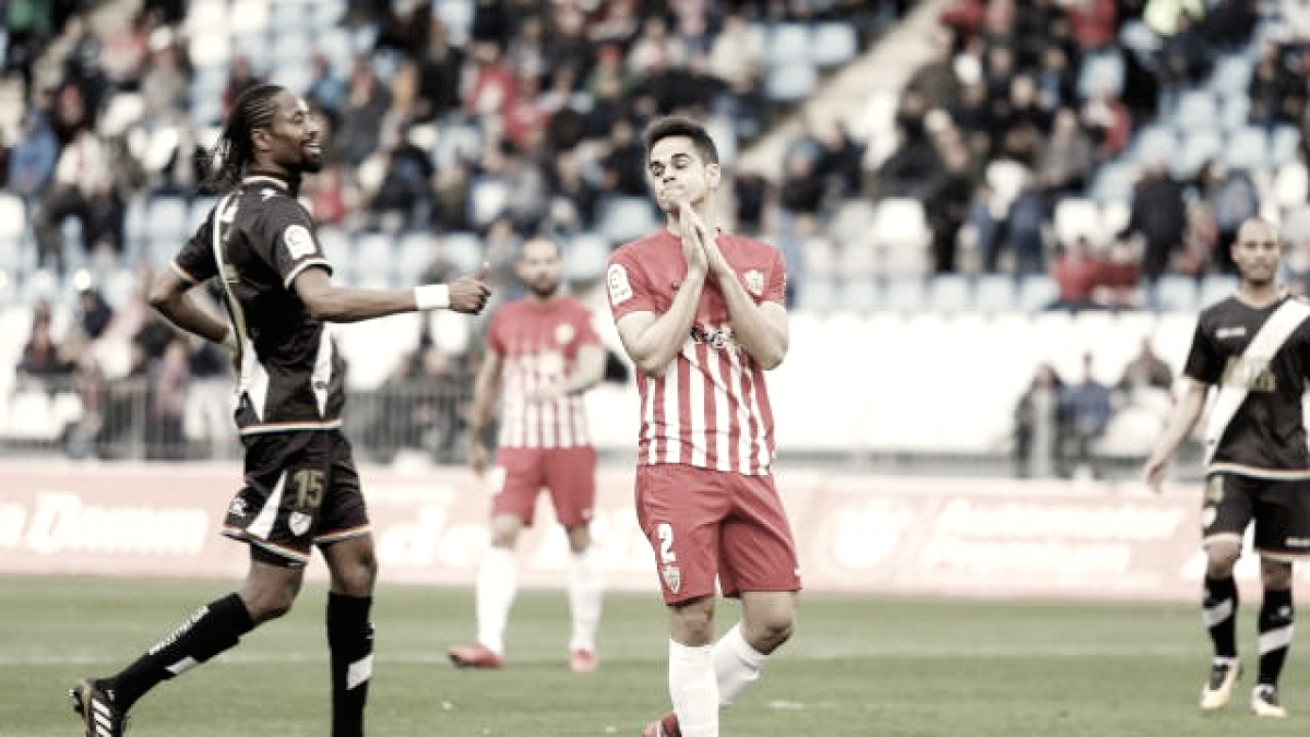 Almería - Rayo: puntuaciones de la UD Almería en la jornada 30 de LaLiga 1|2|3