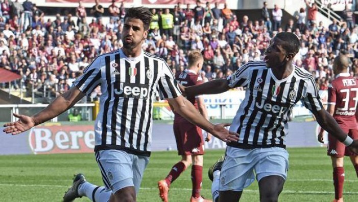 Torino è bianconera: Pogba, Khedira e due volte Morata, 1-4