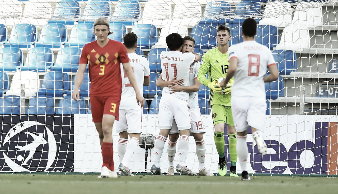 España – Bélgica: Puntuaciones de España, jornada 2 de la Fase de Grupos de la Eurocopa sub-21 2019