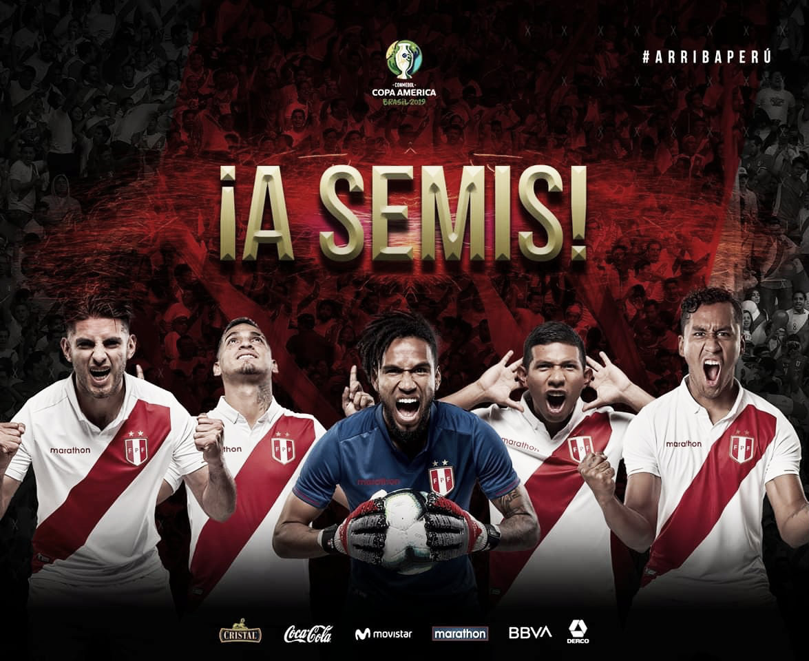 Perú, semifinalista de la Copa América 2019 Perú, semifinalista de la Copa América 2019