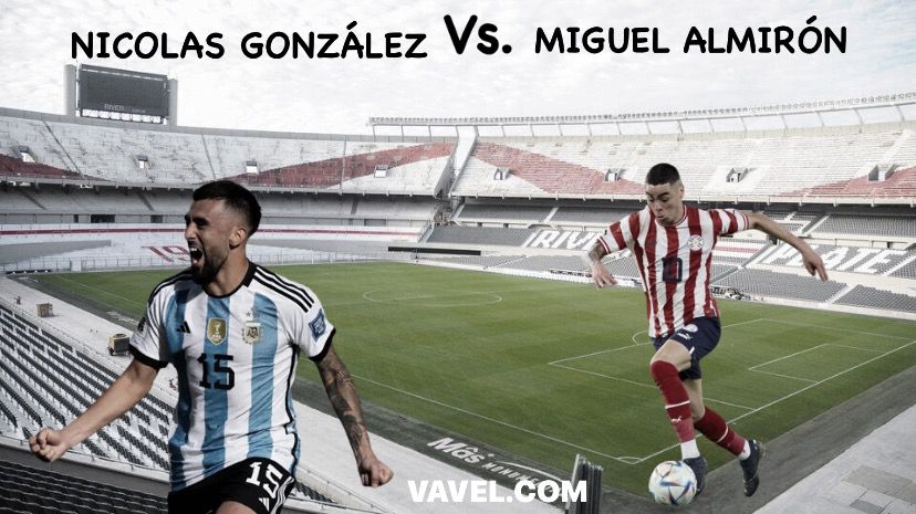 Cara a cara: Nicolás González versus Miguel Almirón 