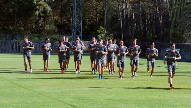 El Real Valladolid retoma los entrenamientos en A Lagoa