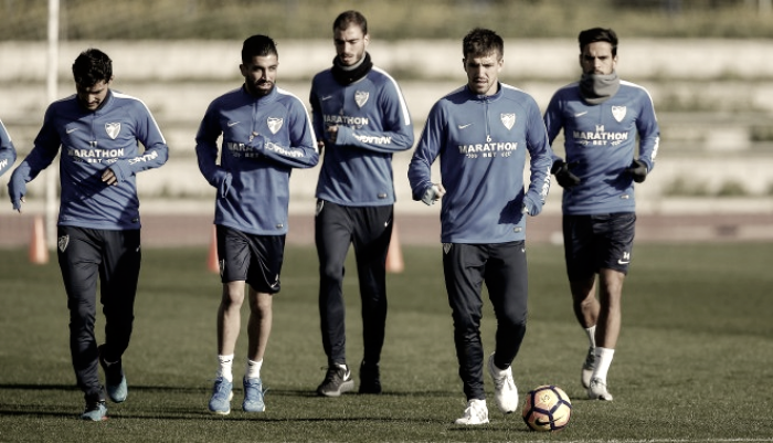 El Málaga ya piensa en la Real Sociedad