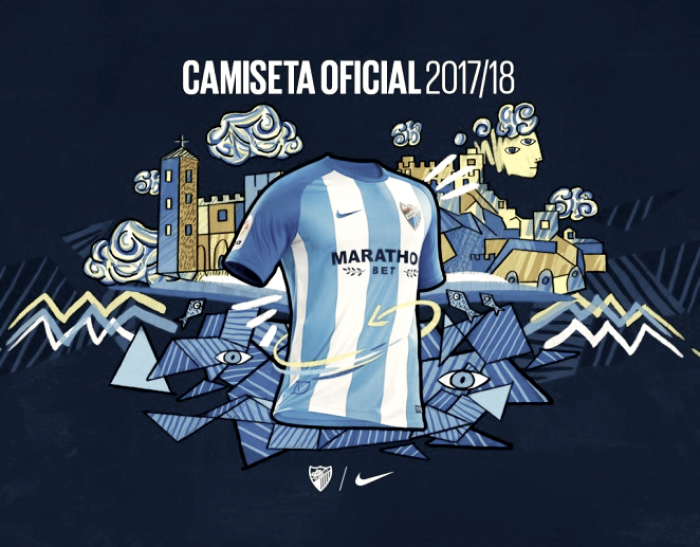 El Málaga presenta su nueva camiseta