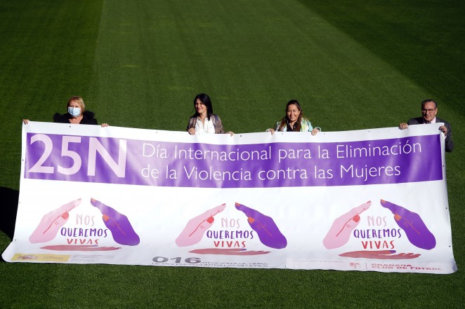 El Granada CF se une a la Subdelegación del Gobierno para luchar contra la violencia de género