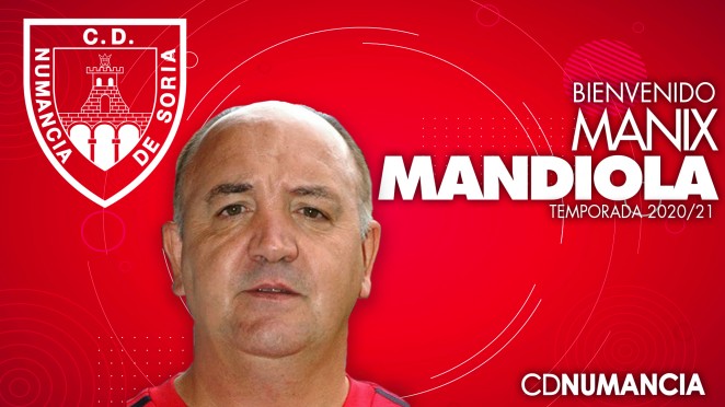 Manix Mandiola, nuevo entrenador numantino Manix Mandiola, nuevo entrenador numantino
