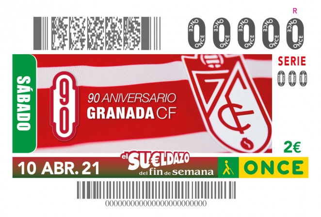 El Granada CF tendrá un cupón de la ONCE conmemorativo de su 90 aniversario El Granada CF tendrá un cupón de la ONCE conmemorativo de su 90 aniversario