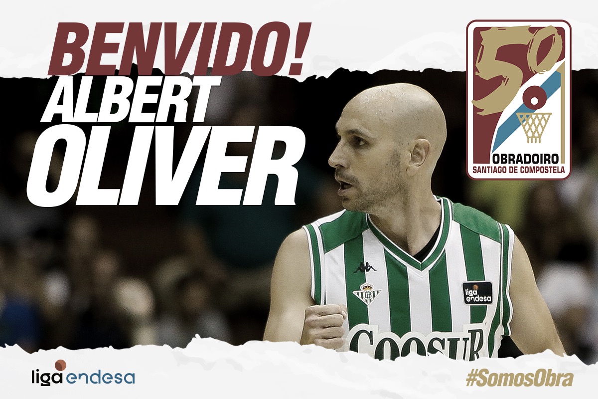 Albert Oliver firma un contrato de dos meses con Monbus Obradoiro Albert Oliver firma un contrato de dos meses con Monbus Obradoiro