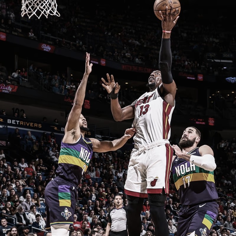 Highlights: New Orleans Pelicans 96-100 Miami Heat in NBA