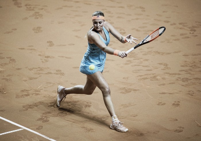 WTA Madrid: Kristina Mladenovic advances after Ana Konjuh retires after a set apiece