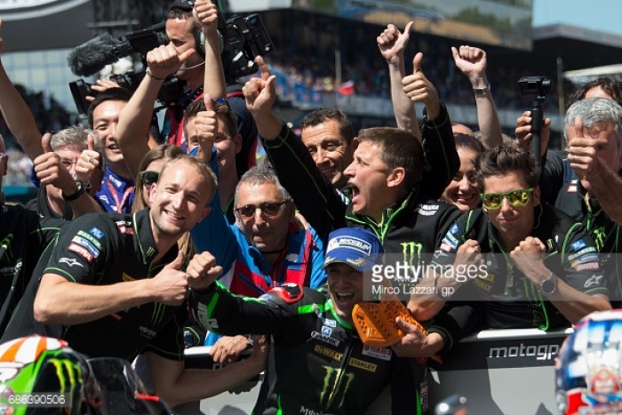 MotoGP: Emotional home podium for Zarco