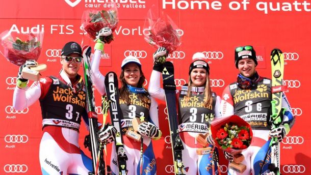Sci Alpino, finali Meribel: Team Event alla Svizzera, quarta l'Italia