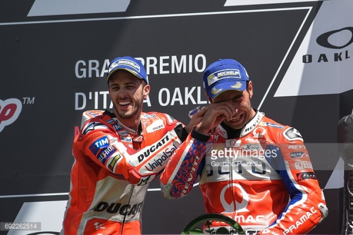 MotoGP: Emotional Mugello podium for Petrucci