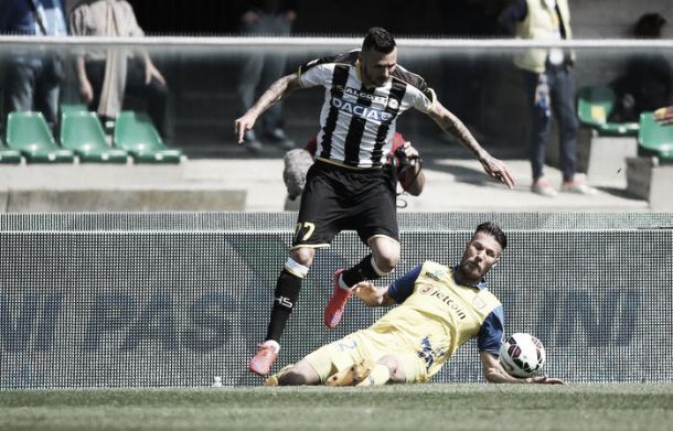L'Udinese strappa un pari al Chievo