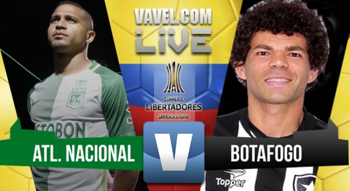 La efectividad favoreció  a Botafogo: 0-2 de visitante contra Atlético Nacional