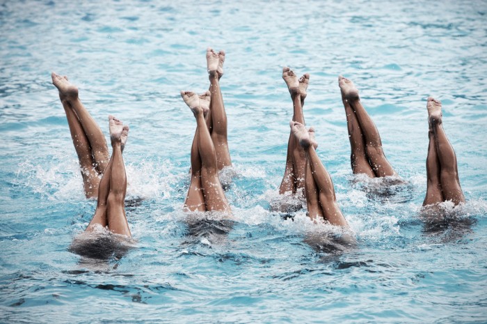 Equipo mexicano de nado sincronizado tiene gran participación en Abierto de Cancún