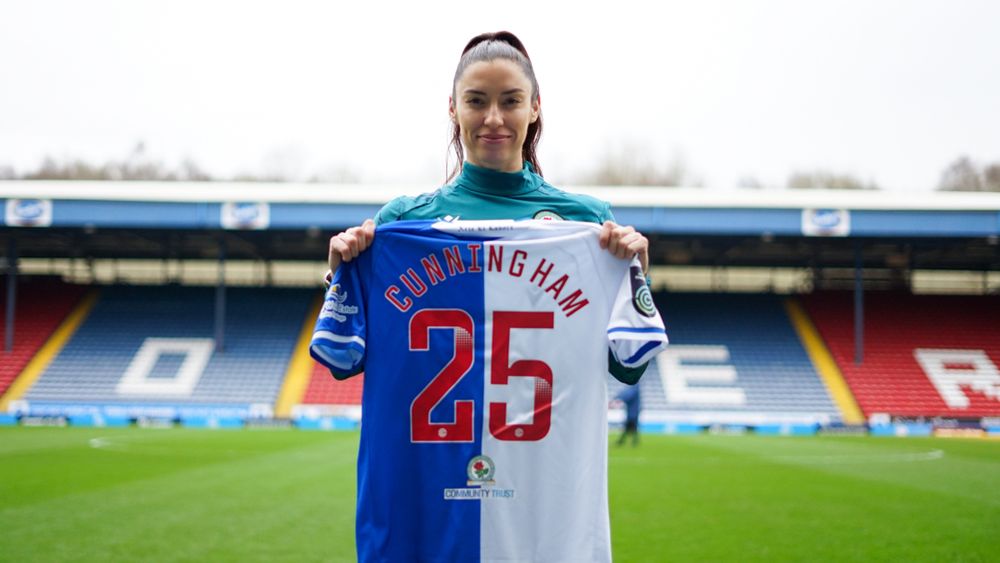 Erica Cunningham's story: An American born, Irish citizen, playing for Blackburn Rovers
