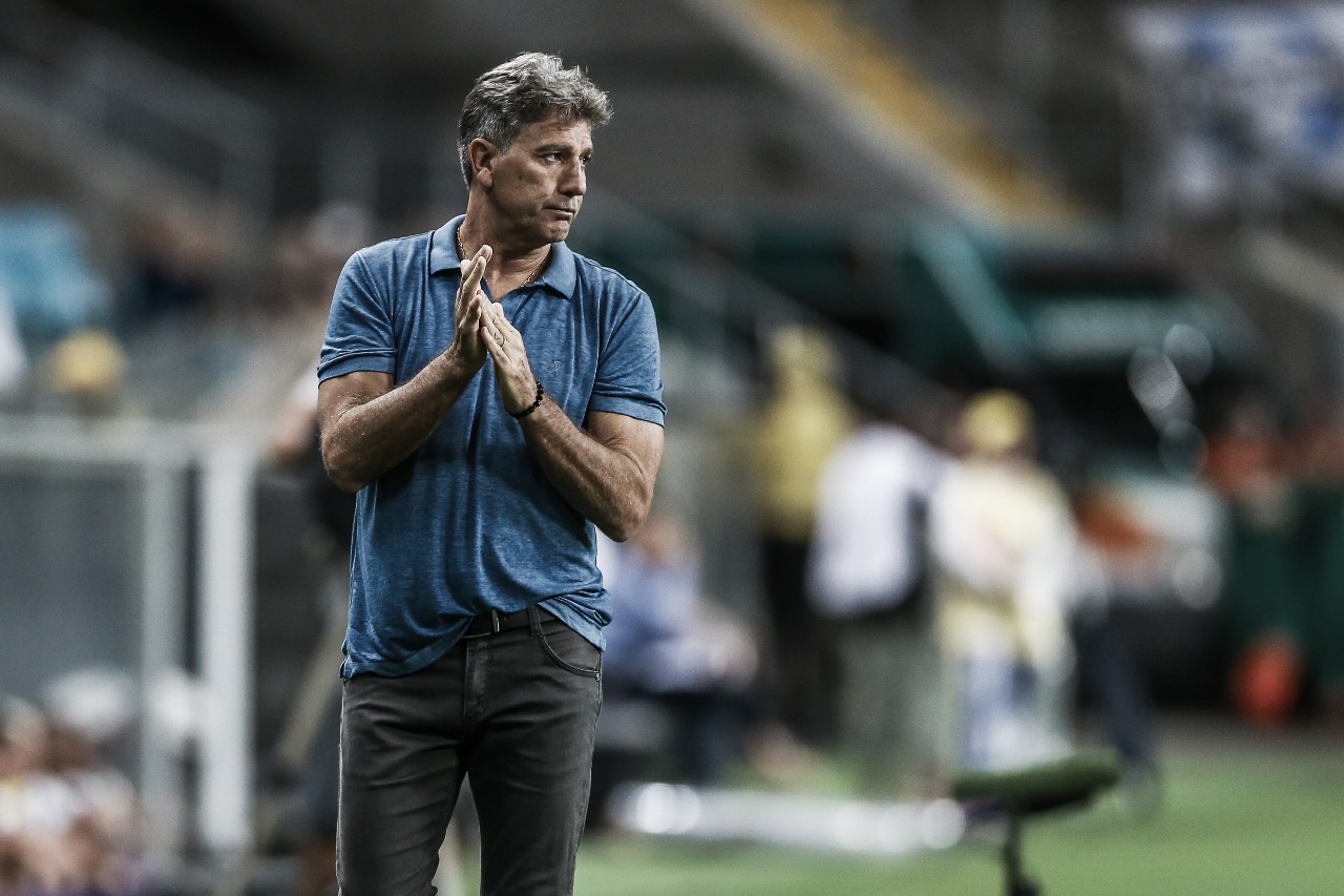 Renato aponta boa fase do Grêmio e acredita clássico equilibrado: "Qualquer equipe pode vencer"