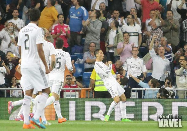 Cristiano Ronaldo sigue con su racha en Liga en el Santiago Bernabéu