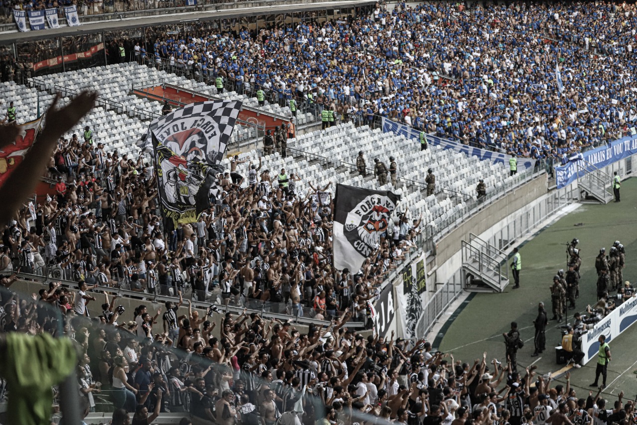 Em consenso, Atlético-MG e Cruzeiro definem torcida única em clássico mineiro Em consenso, Atlético-MG e Cruzeiro definem torcida única em clássico mineiro