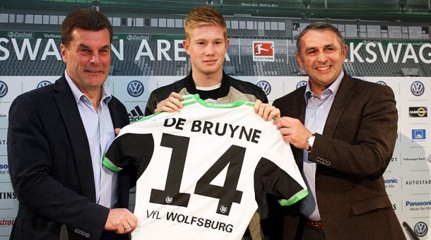 VfL Wolfsburg sign Kevin De Bruyne